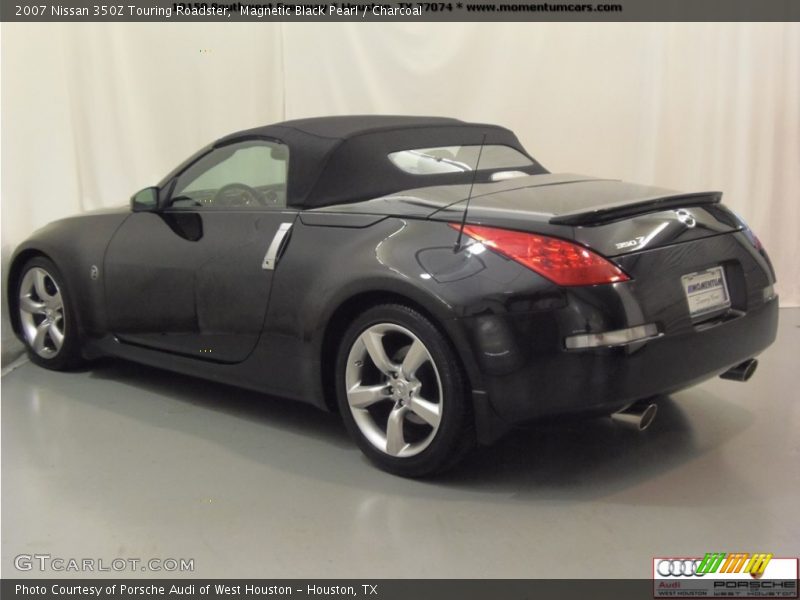 Magnetic Black Pearl / Charcoal 2007 Nissan 350Z Touring Roadster