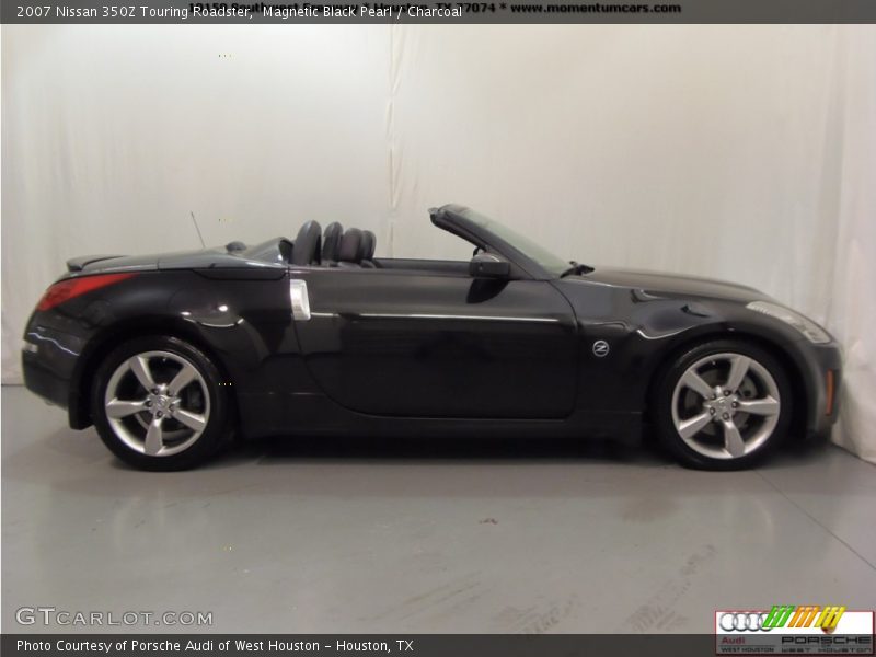 Magnetic Black Pearl / Charcoal 2007 Nissan 350Z Touring Roadster