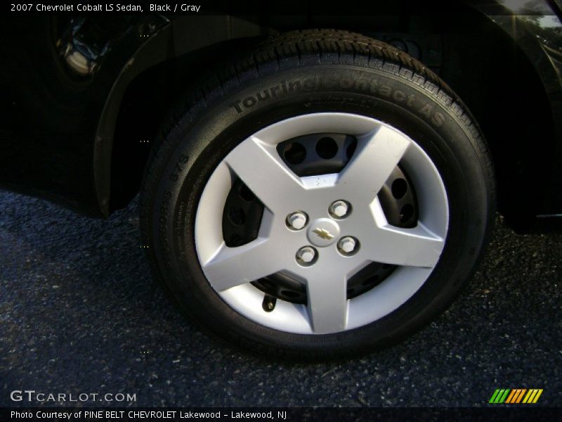 Black / Gray 2007 Chevrolet Cobalt LS Sedan
