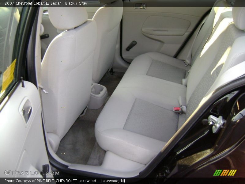 Black / Gray 2007 Chevrolet Cobalt LS Sedan