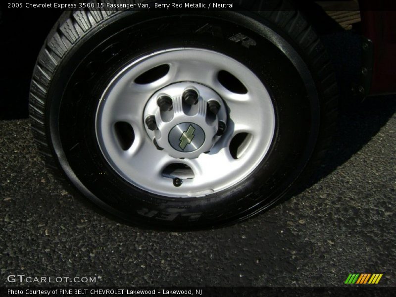 Berry Red Metallic / Neutral 2005 Chevrolet Express 3500 15 Passenger Van