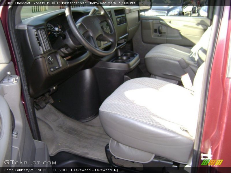 Berry Red Metallic / Neutral 2005 Chevrolet Express 3500 15 Passenger Van
