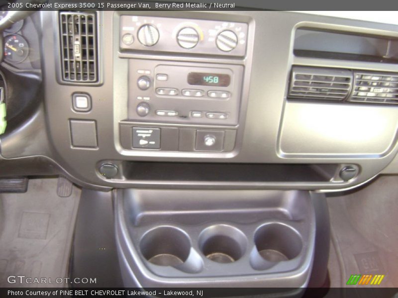 Berry Red Metallic / Neutral 2005 Chevrolet Express 3500 15 Passenger Van