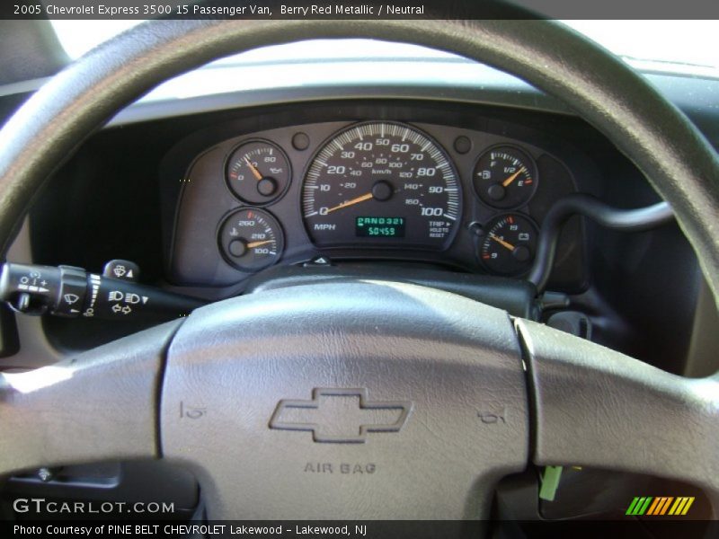 Berry Red Metallic / Neutral 2005 Chevrolet Express 3500 15 Passenger Van
