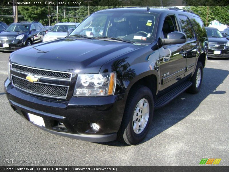 Black / Ebony 2012 Chevrolet Tahoe LT 4x4