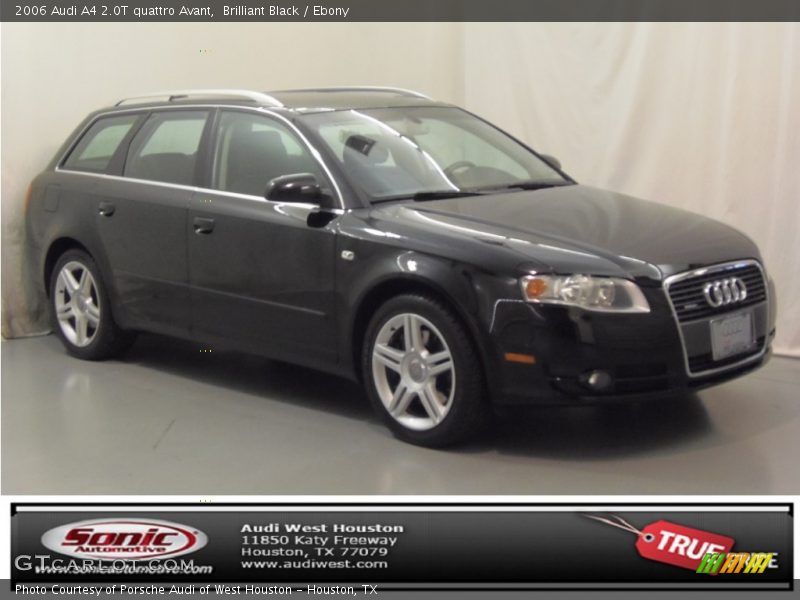 Brilliant Black / Ebony 2006 Audi A4 2.0T quattro Avant