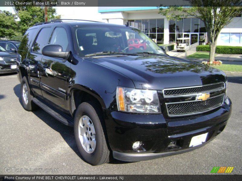 Black / Ebony 2012 Chevrolet Tahoe LT 4x4