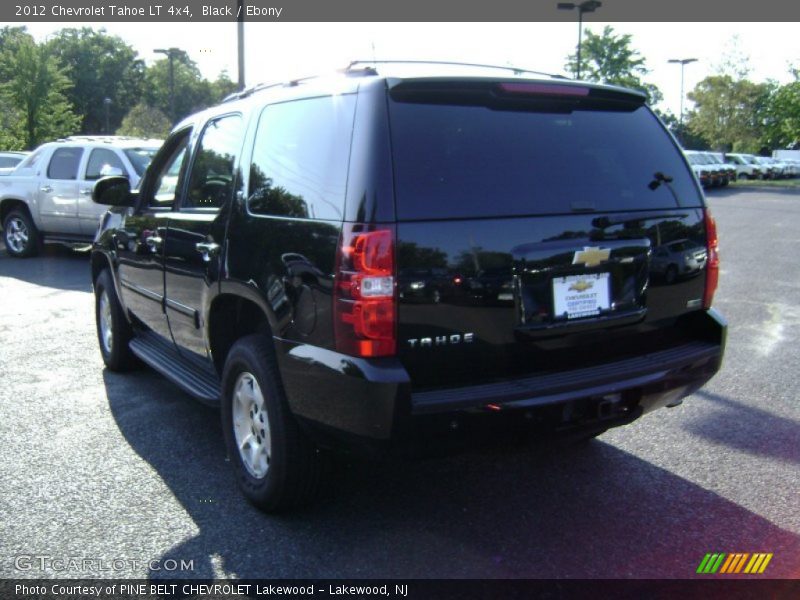 Black / Ebony 2012 Chevrolet Tahoe LT 4x4
