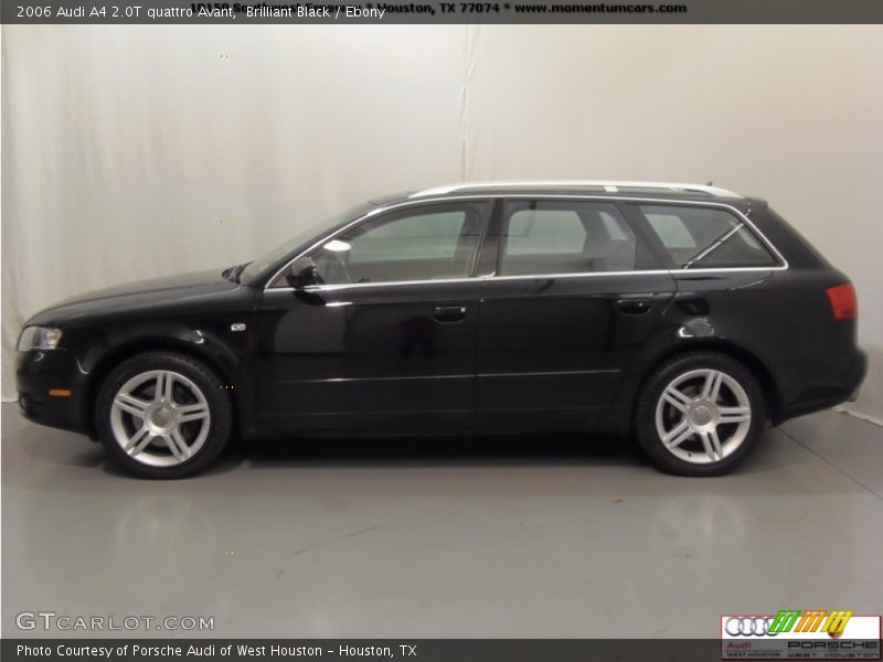 Brilliant Black / Ebony 2006 Audi A4 2.0T quattro Avant