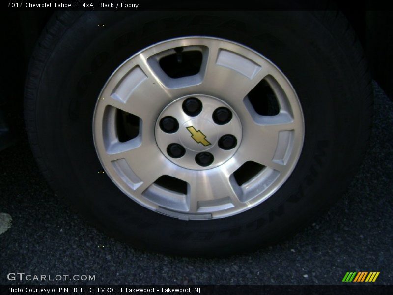 Black / Ebony 2012 Chevrolet Tahoe LT 4x4