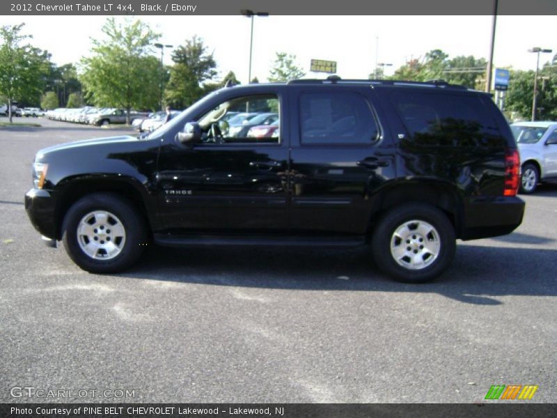 Black / Ebony 2012 Chevrolet Tahoe LT 4x4