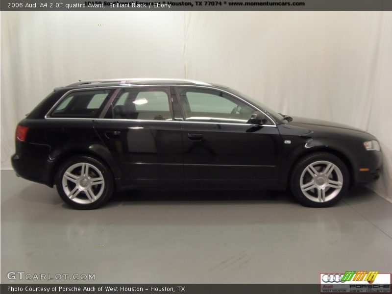 Brilliant Black / Ebony 2006 Audi A4 2.0T quattro Avant