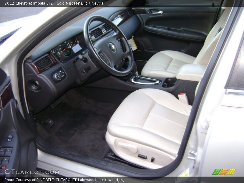Gold Mist Metallic / Neutral 2012 Chevrolet Impala LTZ