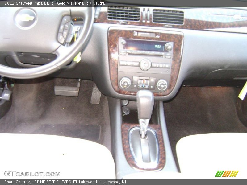 Gold Mist Metallic / Neutral 2012 Chevrolet Impala LTZ