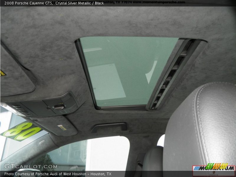Crystal Silver Metallic / Black 2008 Porsche Cayenne GTS