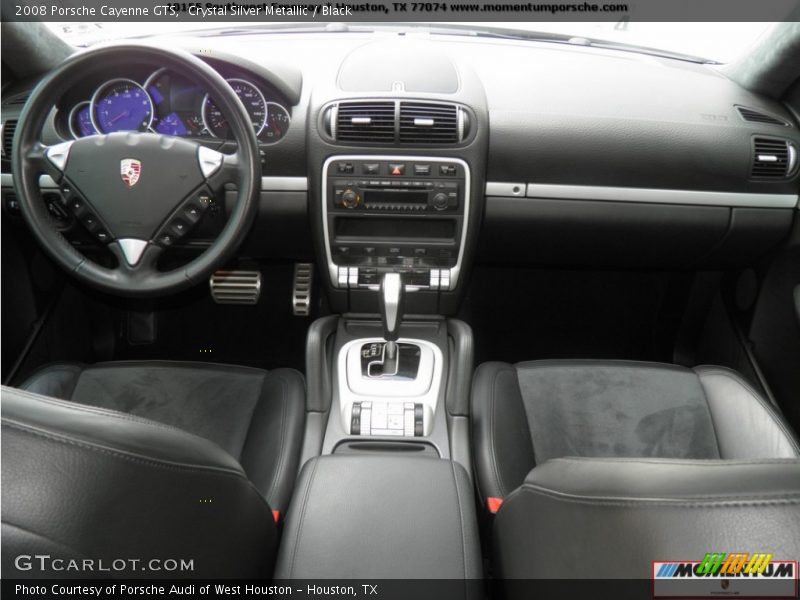 Crystal Silver Metallic / Black 2008 Porsche Cayenne GTS