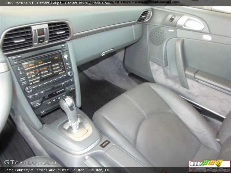 Carrara White / Stone Grey 2009 Porsche 911 Carrera Coupe