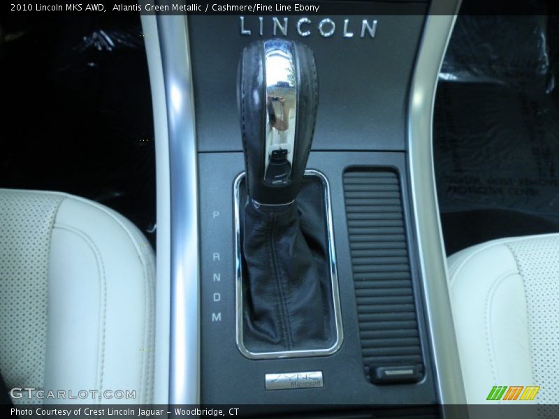 Atlantis Green Metallic / Cashmere/Fine Line Ebony 2010 Lincoln MKS AWD