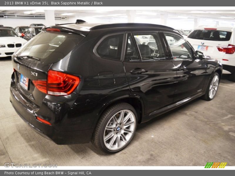 Black Sapphire Metallic / Black 2013 BMW X1 xDrive 35i