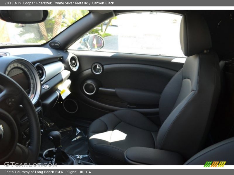 White Silver Metallic / Carbon Black 2013 Mini Cooper Roadster