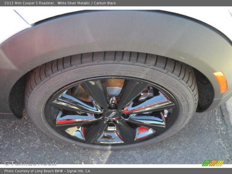 White Silver Metallic / Carbon Black 2013 Mini Cooper S Roadster