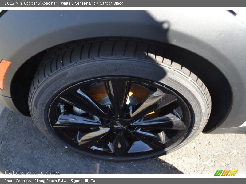 White Silver Metallic / Carbon Black 2013 Mini Cooper S Roadster