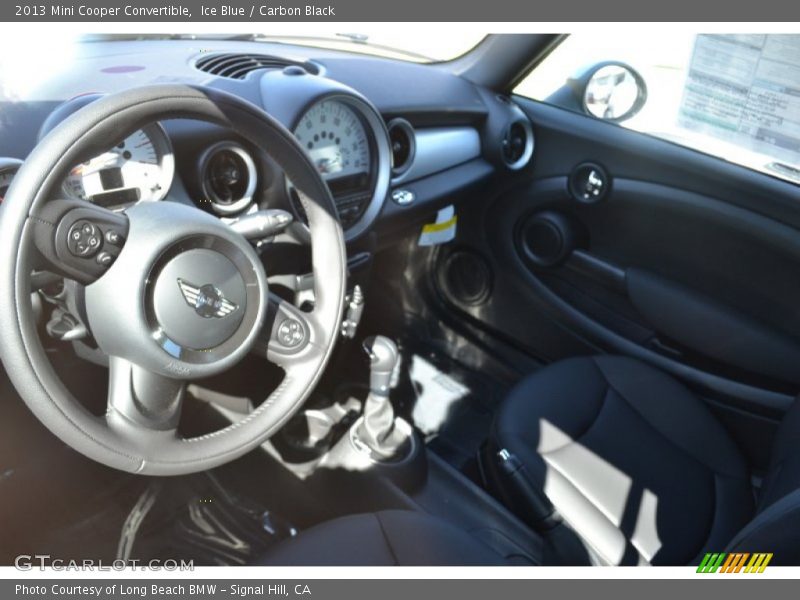 Ice Blue / Carbon Black 2013 Mini Cooper Convertible