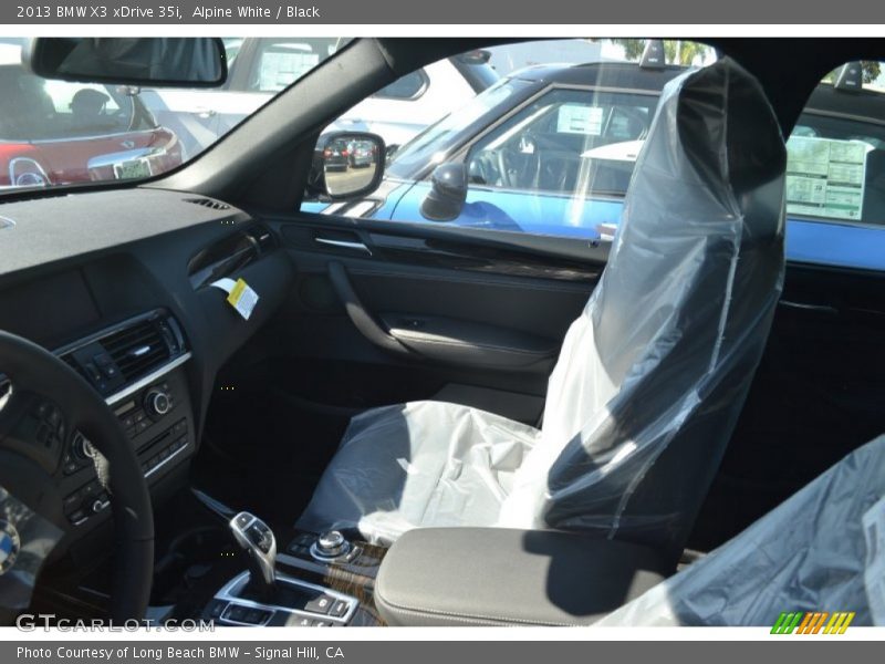 Alpine White / Black 2013 BMW X3 xDrive 35i