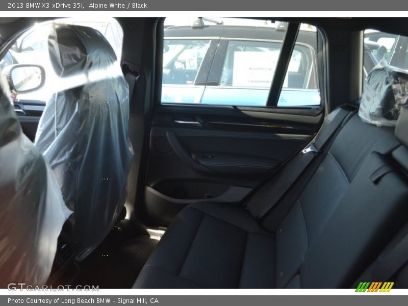 Alpine White / Black 2013 BMW X3 xDrive 35i