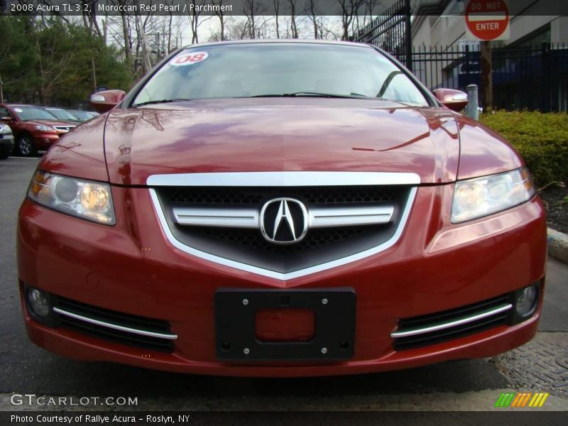 Moroccan Red Pearl / Parchment 2008 Acura TL 3.2