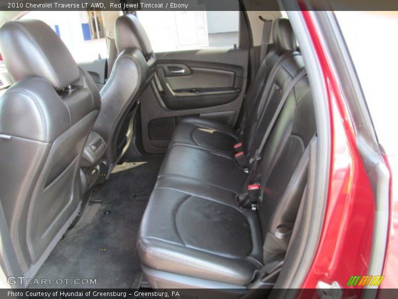 Red Jewel Tintcoat / Ebony 2010 Chevrolet Traverse LT AWD
