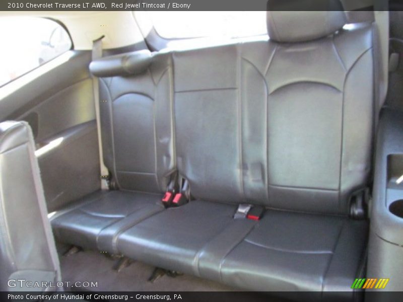 Red Jewel Tintcoat / Ebony 2010 Chevrolet Traverse LT AWD