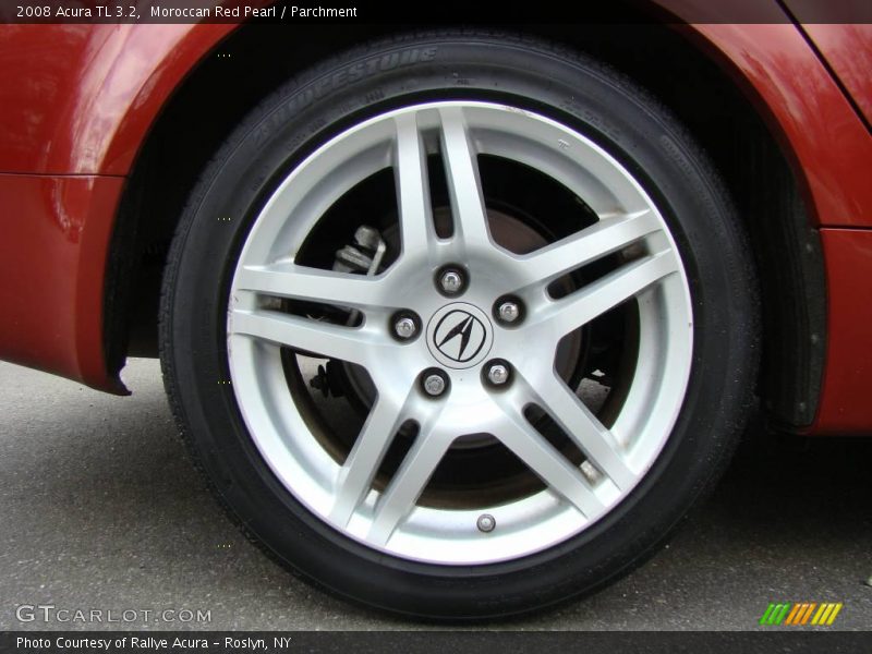 Moroccan Red Pearl / Parchment 2008 Acura TL 3.2
