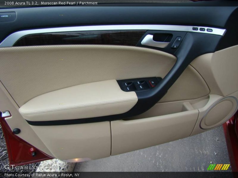 Moroccan Red Pearl / Parchment 2008 Acura TL 3.2