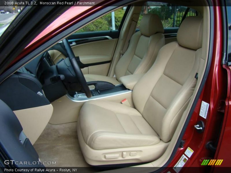 Moroccan Red Pearl / Parchment 2008 Acura TL 3.2