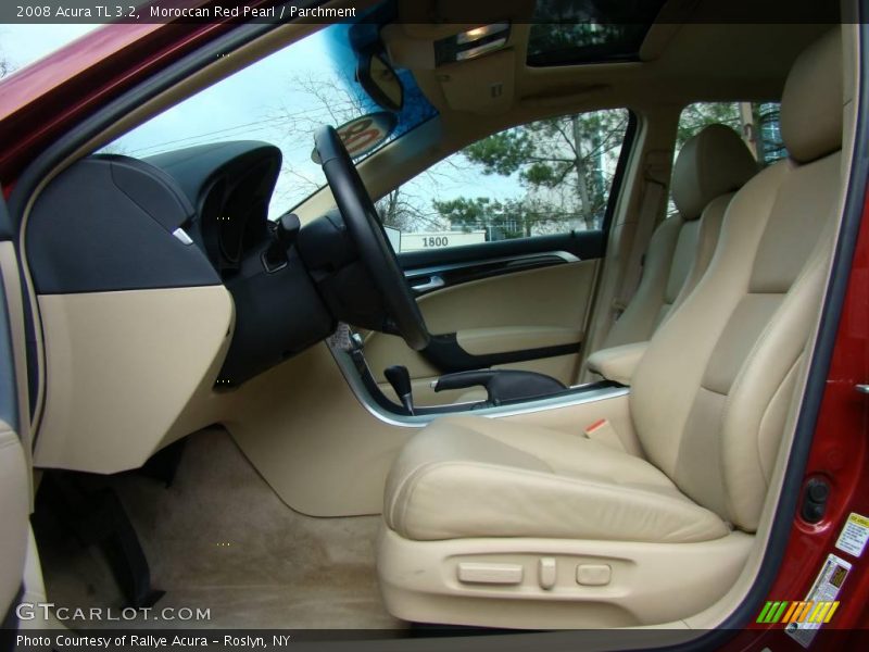 Moroccan Red Pearl / Parchment 2008 Acura TL 3.2