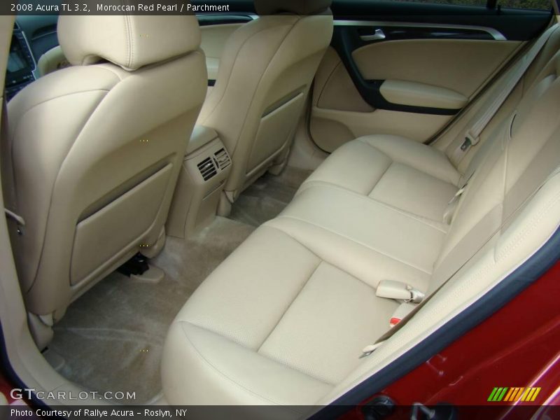 Moroccan Red Pearl / Parchment 2008 Acura TL 3.2