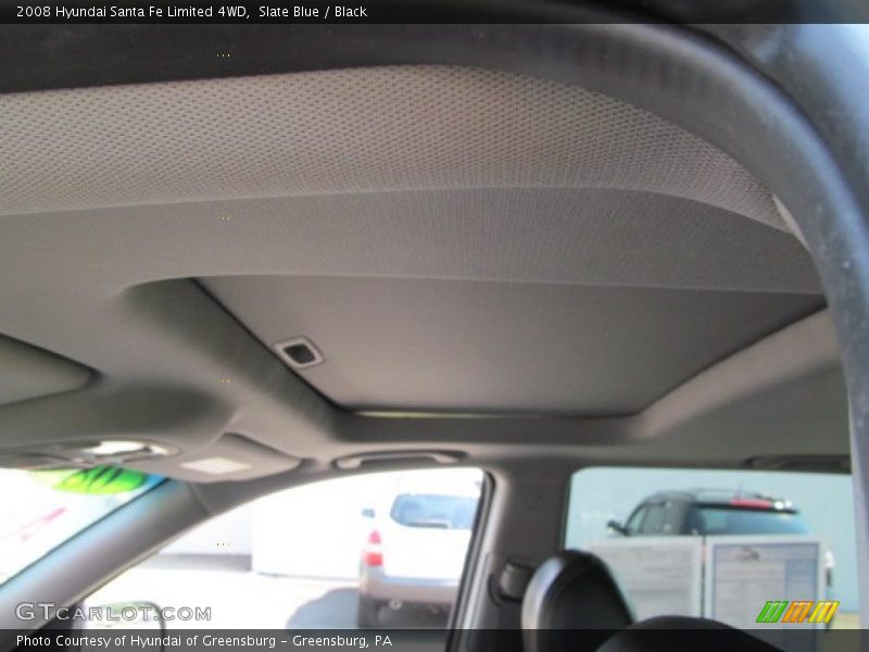 Slate Blue / Black 2008 Hyundai Santa Fe Limited 4WD