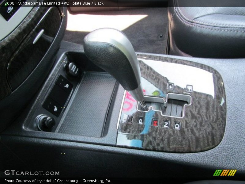 Slate Blue / Black 2008 Hyundai Santa Fe Limited 4WD
