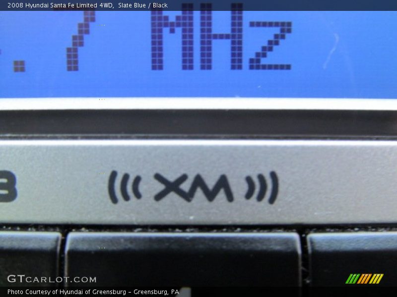 Slate Blue / Black 2008 Hyundai Santa Fe Limited 4WD