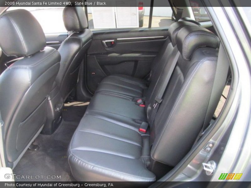 Slate Blue / Black 2008 Hyundai Santa Fe Limited 4WD
