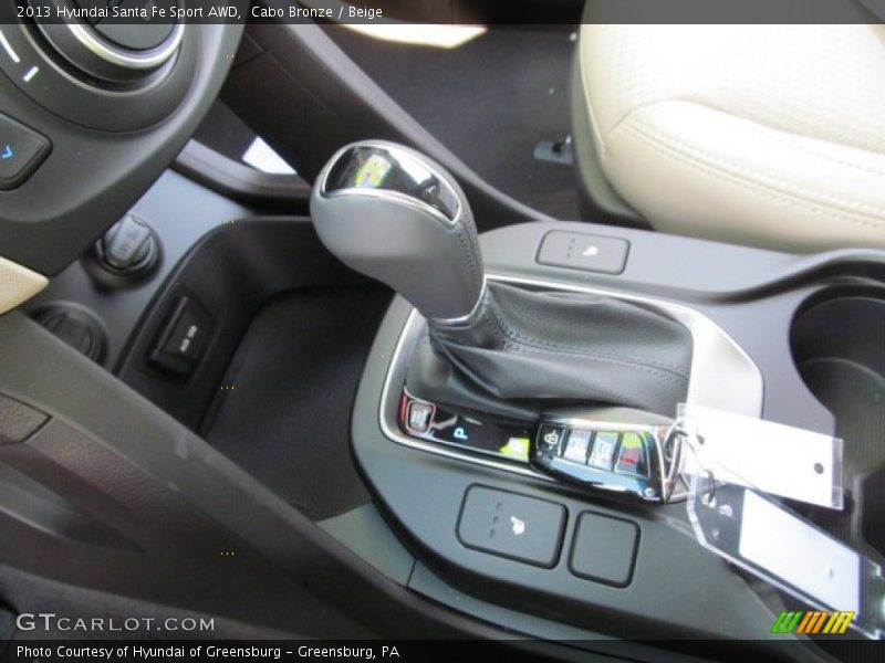 Cabo Bronze / Beige 2013 Hyundai Santa Fe Sport AWD