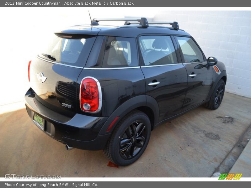 Absolute Black Metallic / Carbon Black 2012 Mini Cooper Countryman
