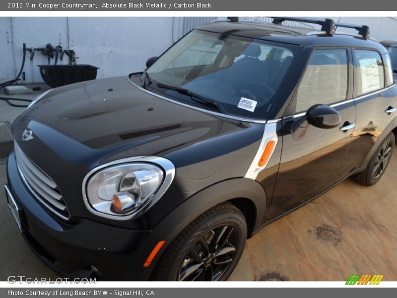 Absolute Black Metallic / Carbon Black 2012 Mini Cooper Countryman