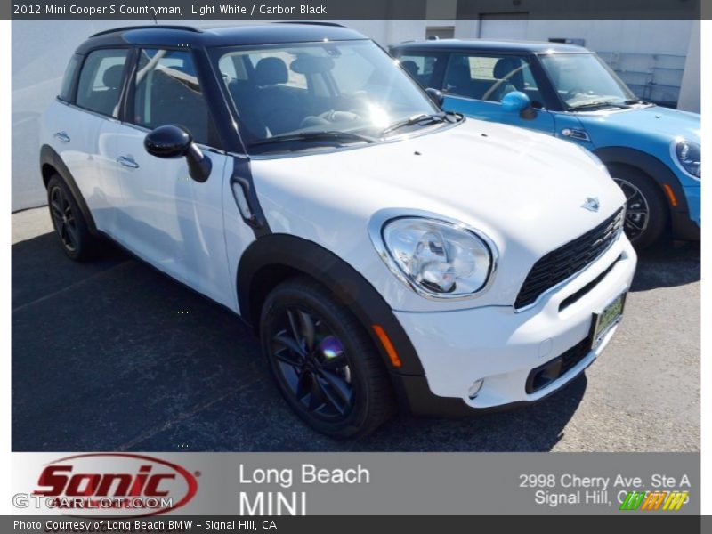 Light White / Carbon Black 2012 Mini Cooper S Countryman