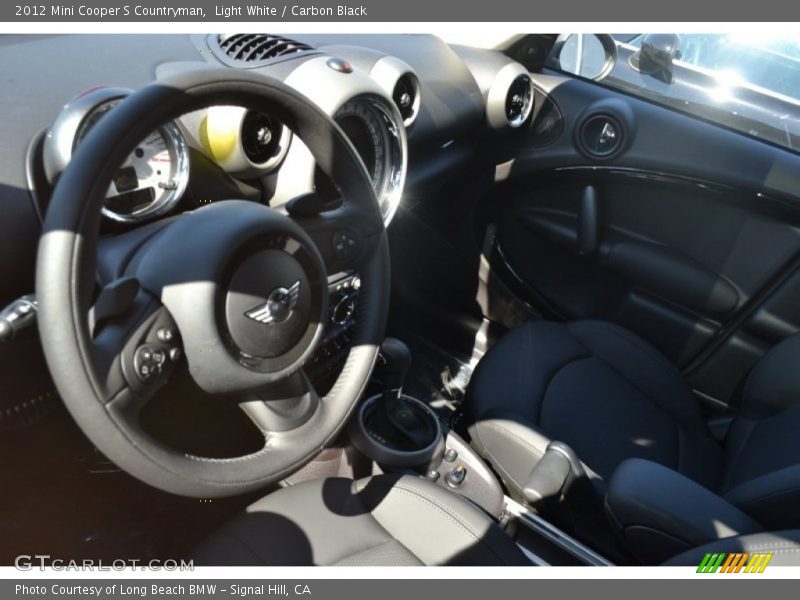 Light White / Carbon Black 2012 Mini Cooper S Countryman