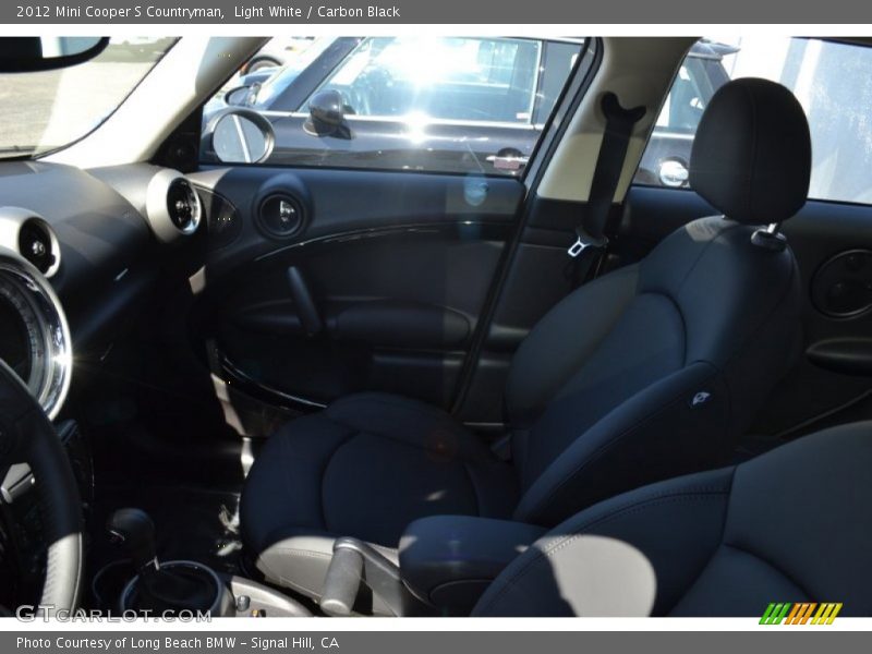 Light White / Carbon Black 2012 Mini Cooper S Countryman