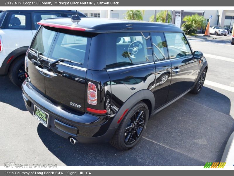 Midnight Black Metallic / Carbon Black 2012 Mini Cooper Clubman