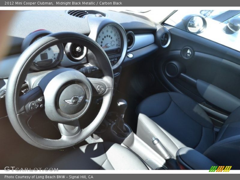 Midnight Black Metallic / Carbon Black 2012 Mini Cooper Clubman