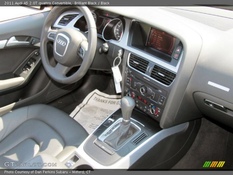 Brilliant Black / Black 2011 Audi A5 2.0T quattro Convertible